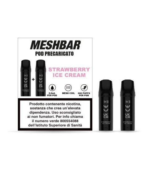 Meshbar - Strawberry Ice Cream Pod