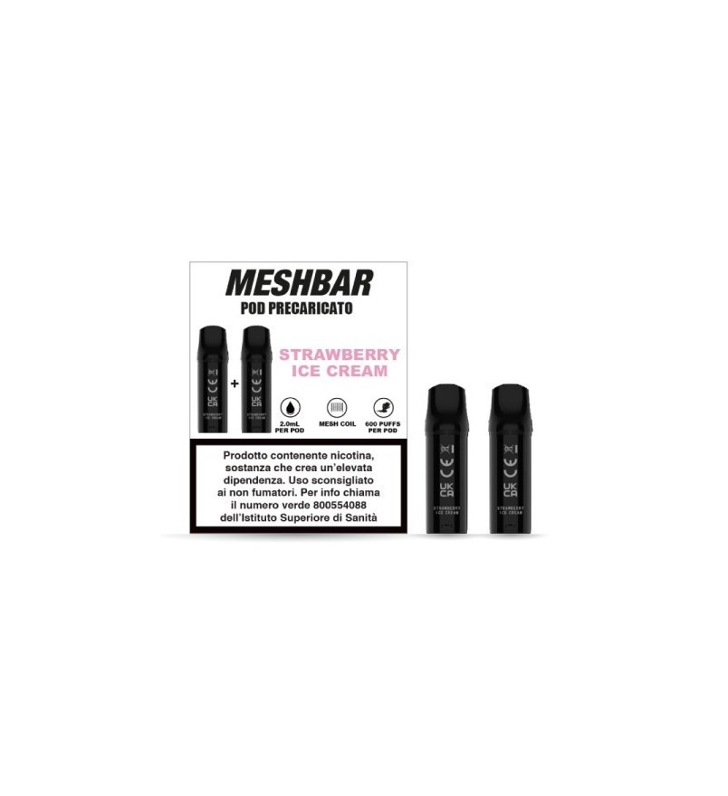 Meshbar - Strawberry Ice Cream Pod