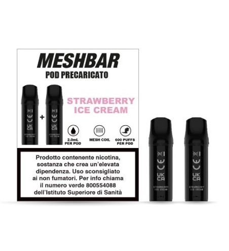 Meshbar - Strawberry Ice Cream Pod