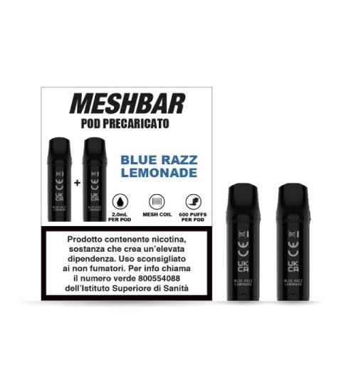 Meshbar - Blue Razz Lemonade Pod
