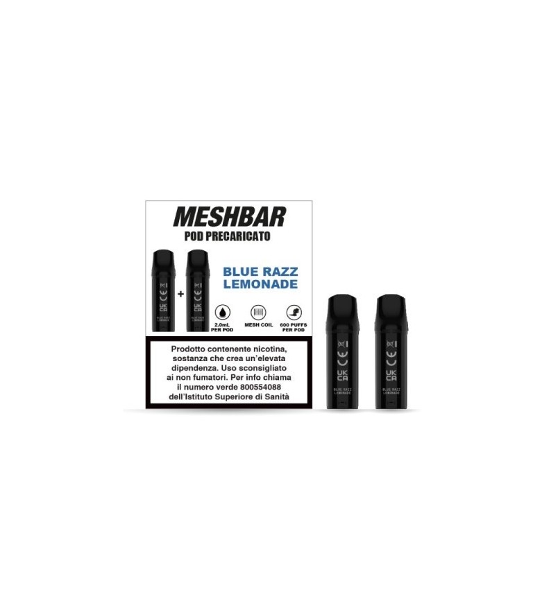 Meshbar - Blue Razz Lemonade Pod