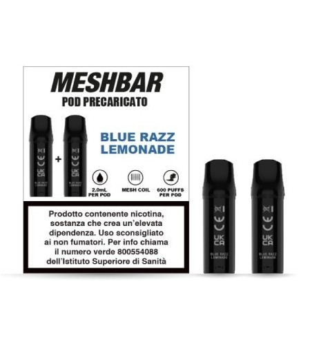Meshbar - Blue Razz Lemonade Pod