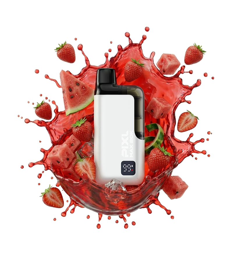 PIXL Max 20k - Full Kit "Silver" - Strawberry Watermelon